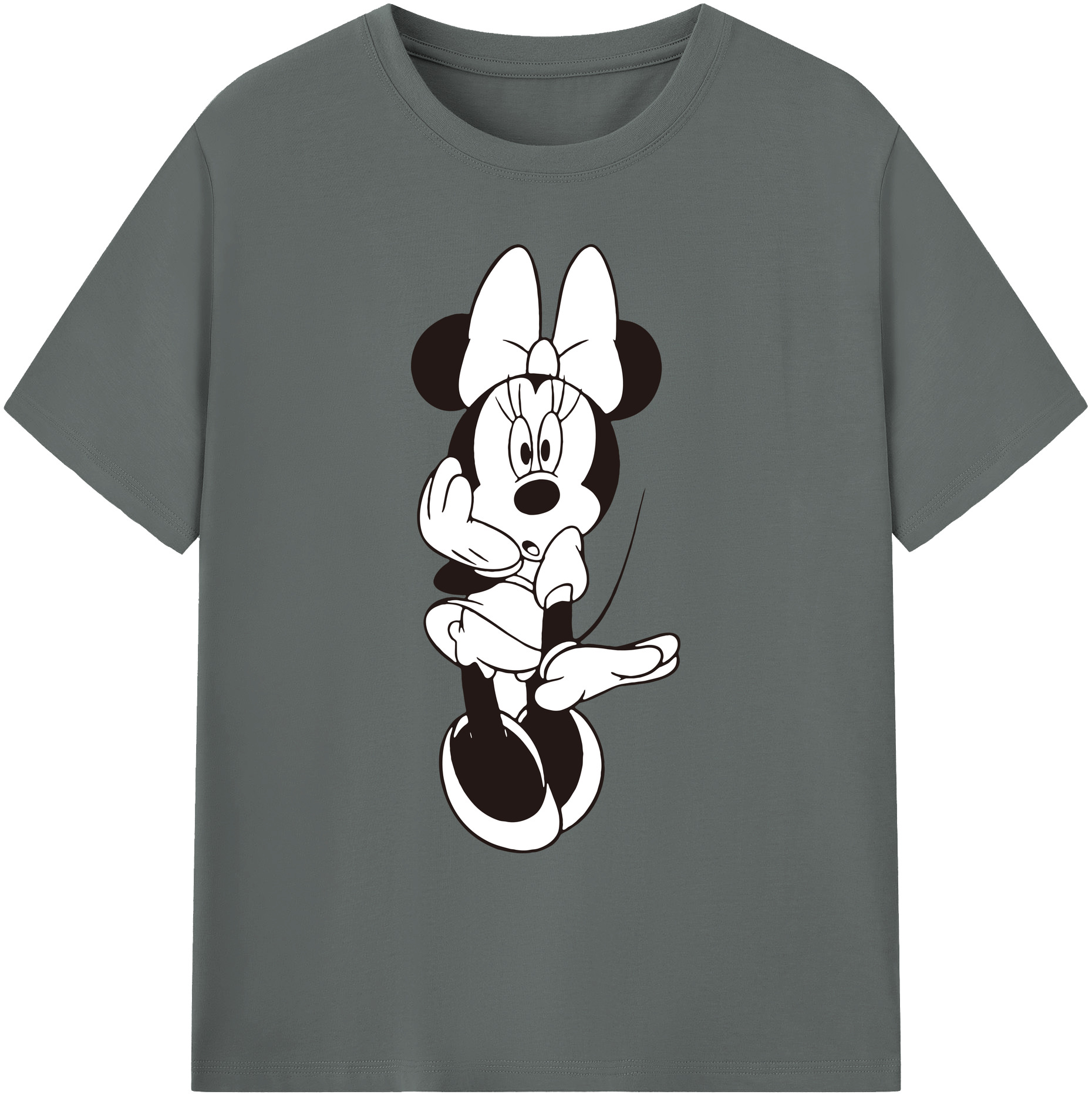 ミッキーマウス Mickey Mouse 綿100％ メンズ半袖Tシャツ｜肌触りやわらか＆通気性